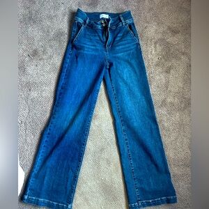 Avara high waisted wide leg jeans